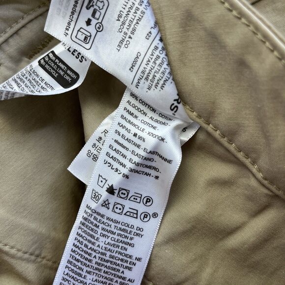 New Mens Dockers Ultimate Chino Khaki Pants Big & Tall Athletic Fit Size 38x36 - Picture 6 of 9